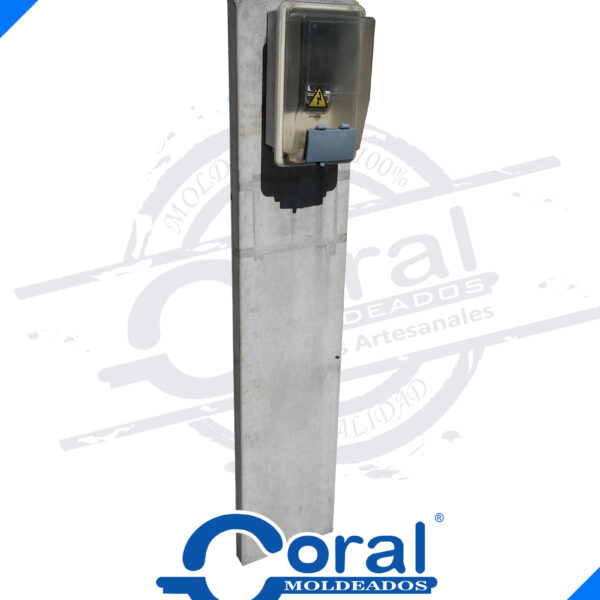 Pilastra para contador de UTE