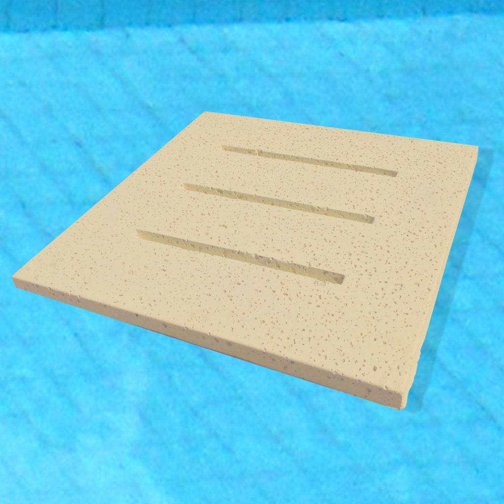 Rebosadero rectangular atérmico